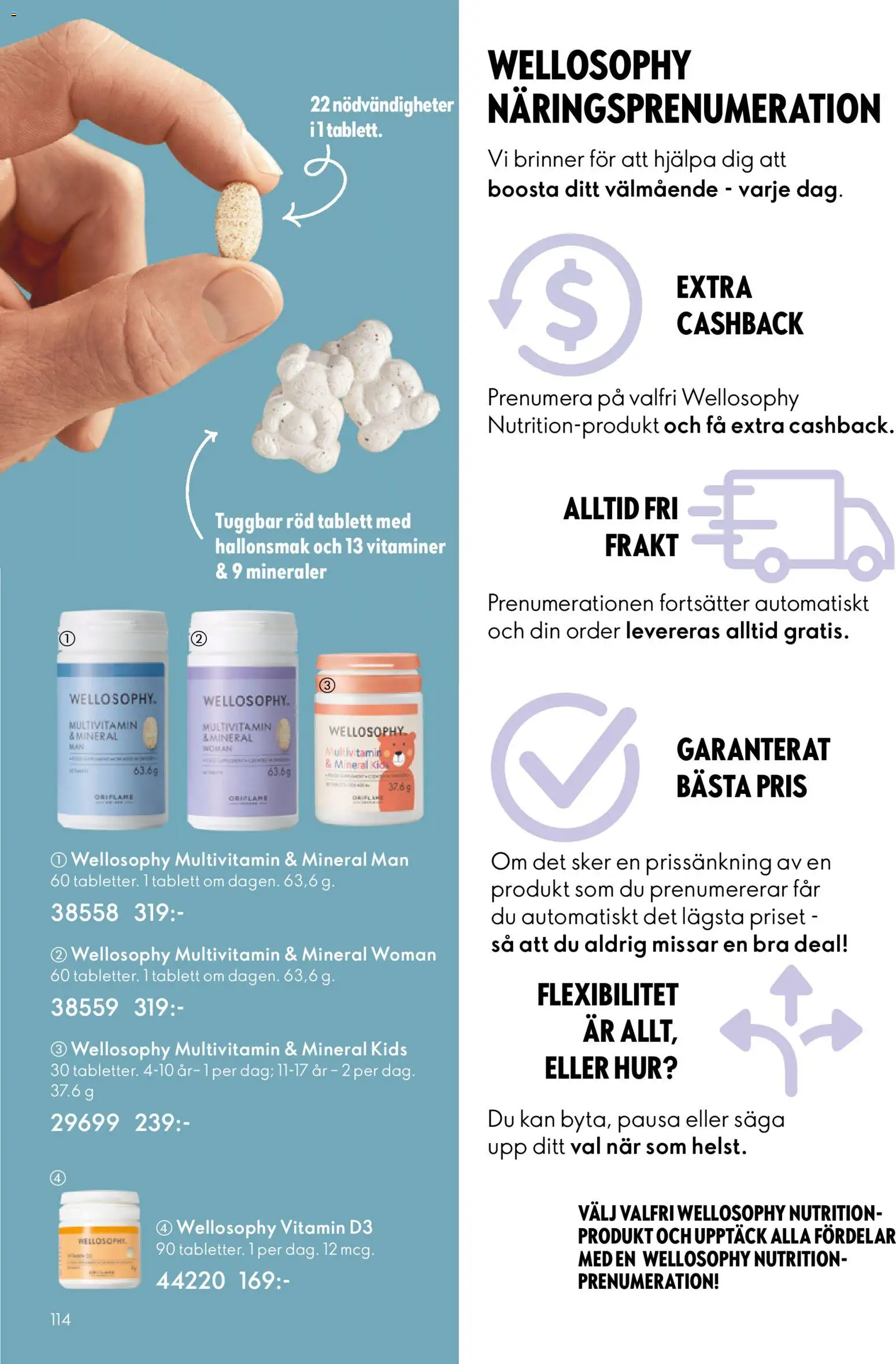 Oriflame reklamblad aktuell från 31.12.2025 | Sida: 114