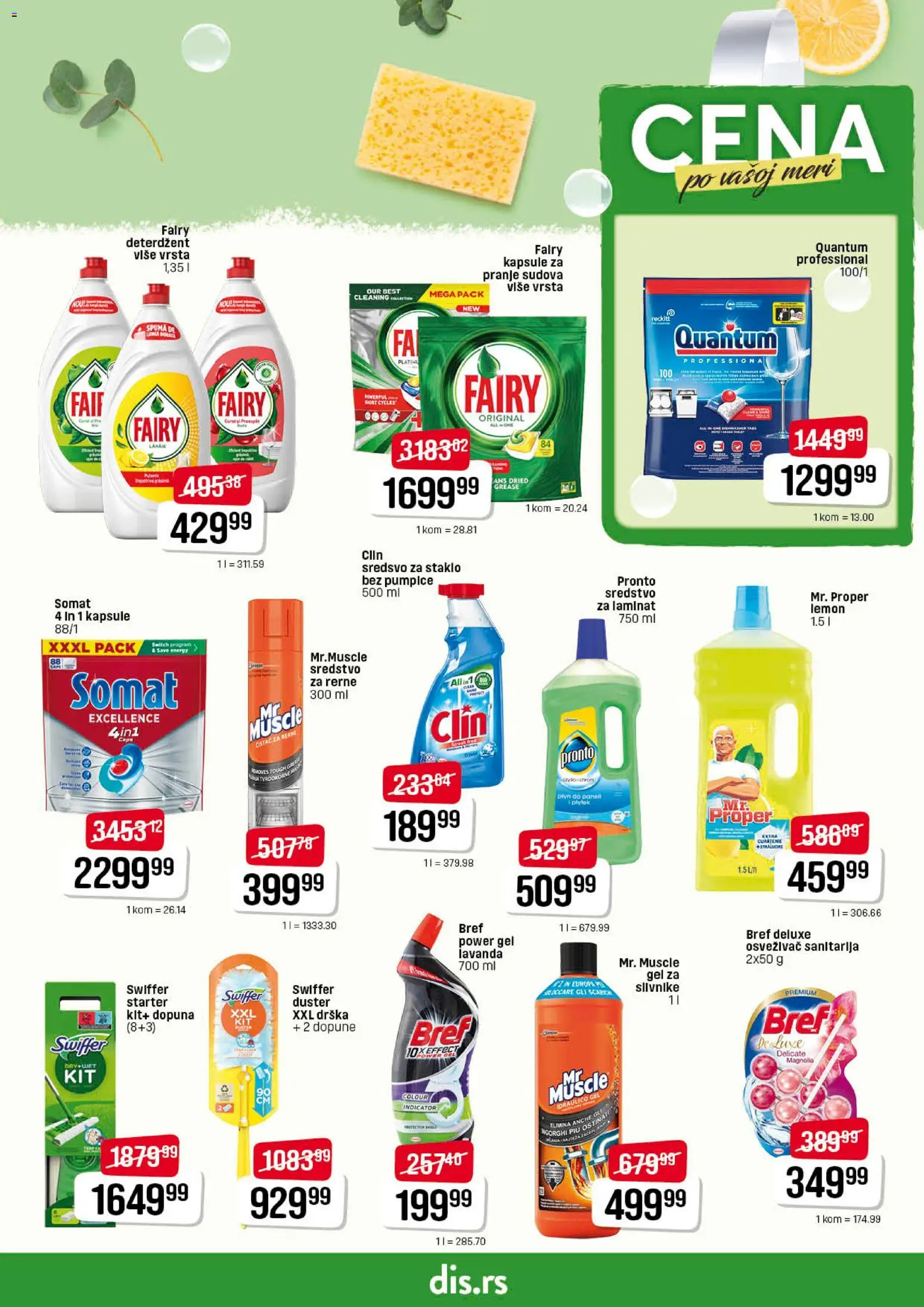 Super DIS katalog - važi od 29.01.2026 | Strana: 19 | Proizvode: Deterdžent, Somat, Kapsule, Pronto
