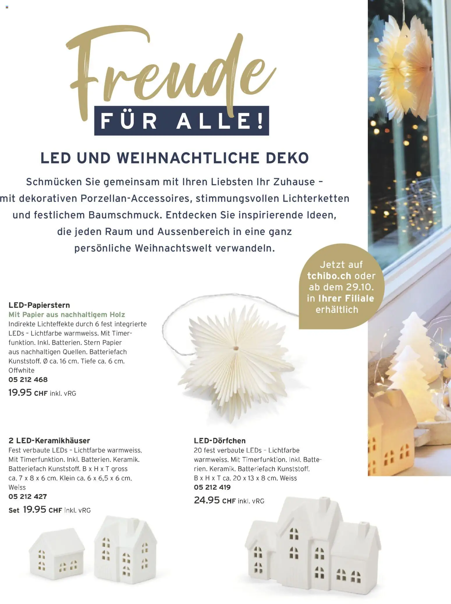 Tchibo Aktionen – gültig ab 01.11.2025 | Seite: 38