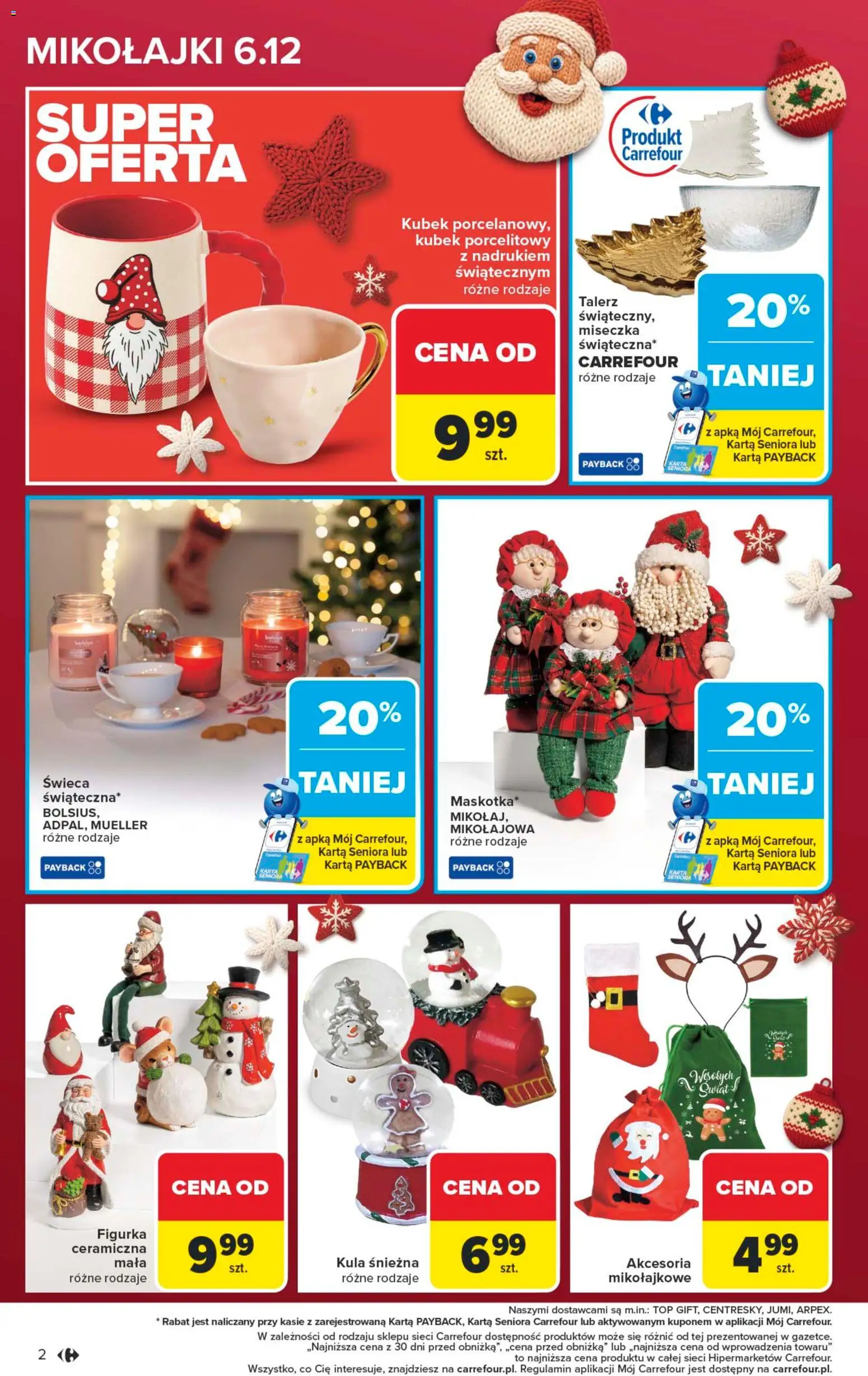 Carrefour Gazetka - Łap super okazje od 01.12.2025 | Strona: 2 | Produkty: Karta