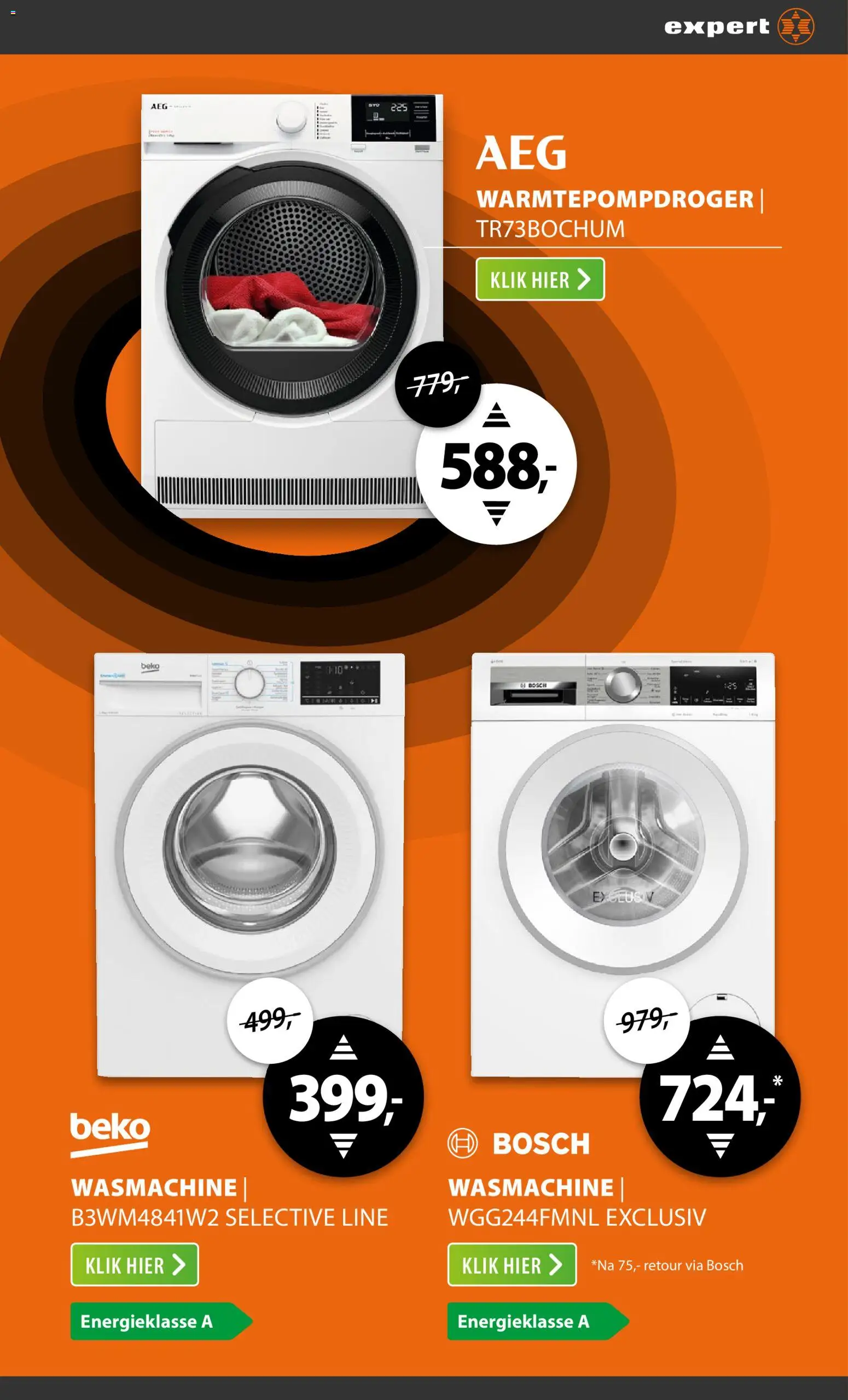 {H1} | Pagina: 2 | Producten: Wasmachine