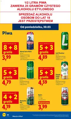Pogląd oferty "Carlsberg, 500 ml" - ważna od 30.03.2026 | Strona: 60