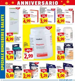 Volantino D Più del 15.09.2025 | Pagina: 14 | Prodotti: Valeriana, Riso, Cerotti, Integratore alimentare