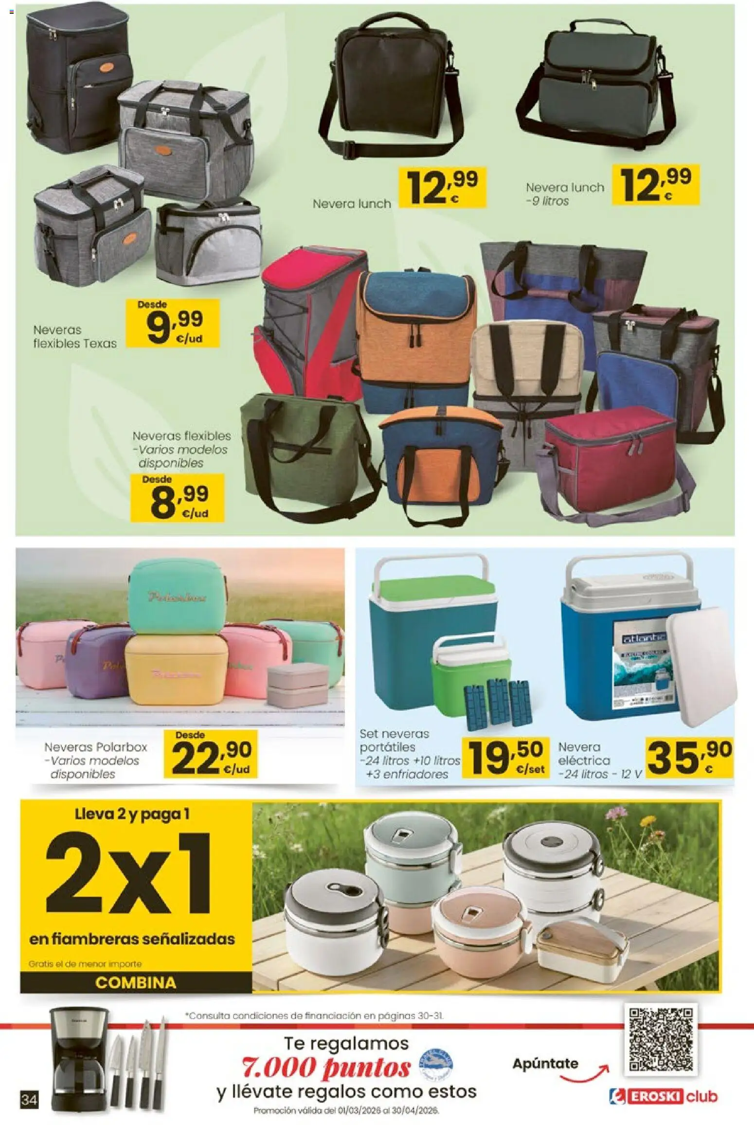 Eroski - Qué oasis │ válido desde el 26.03.2026 | Página: 34 | Productos: Té, Nevera