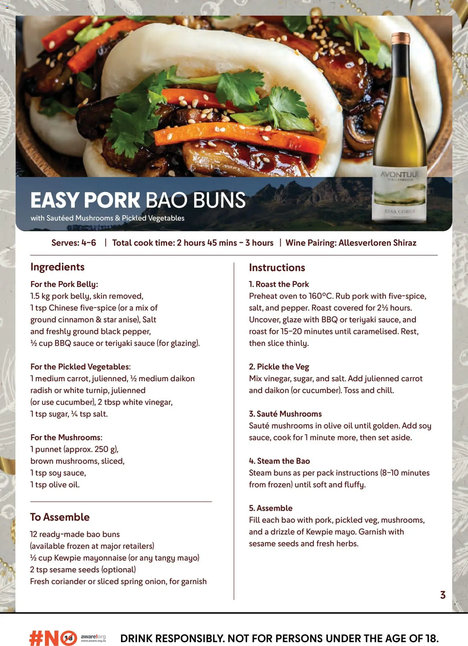 New Makro catalogue – valid from 12.12.2025 | Page: 3 | Products: Mushrooms, Oven, Pork, Salt