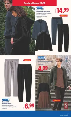 Vista previa Lidl folleto de bazar válido desde el 22.12.2025 | Página: 15 | Productos: Chaqueta