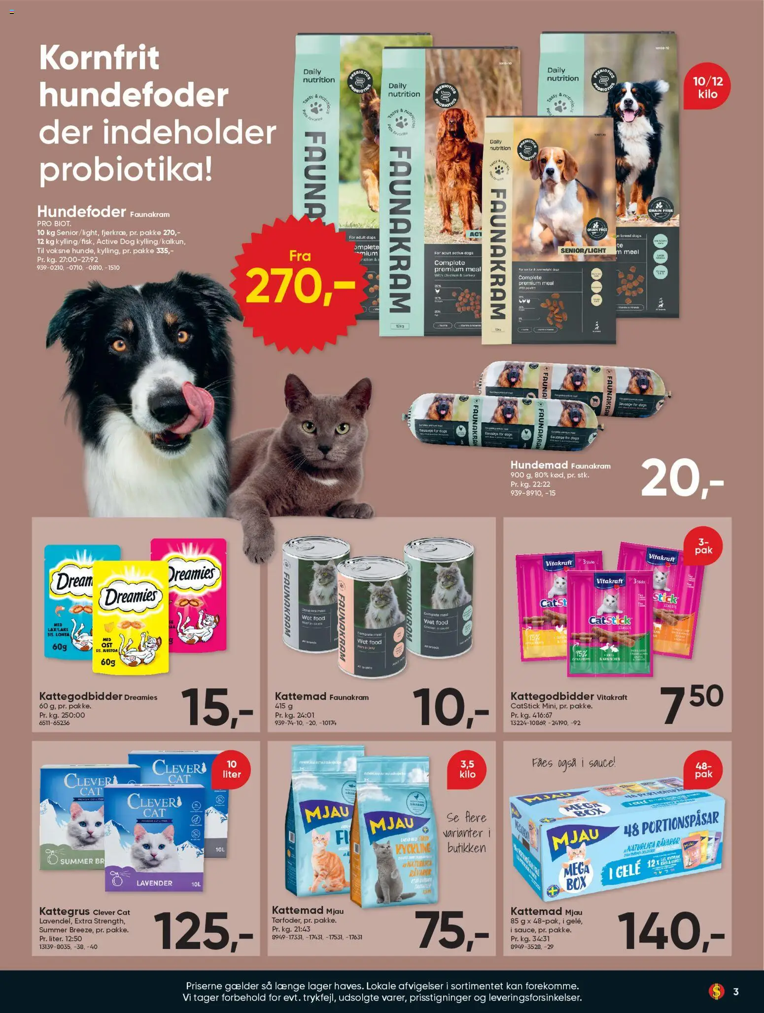 Bigdollar tilbudsavis – gyldig fra 27.02.2026 | Side: 3 | Produkter: Hundefoder