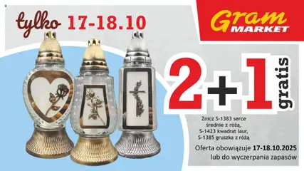 Pogląd oferty "Gram Market Gazetka - Niesłychanie Niskie Ceny" - ważna od 17.10.2025