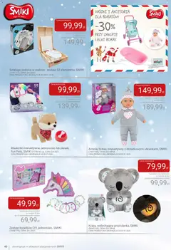 Pogląd oferty "Smyk Gazetka" - ważna od 02.12.2025 | Strona: 40 | Produkty: Jednorożec