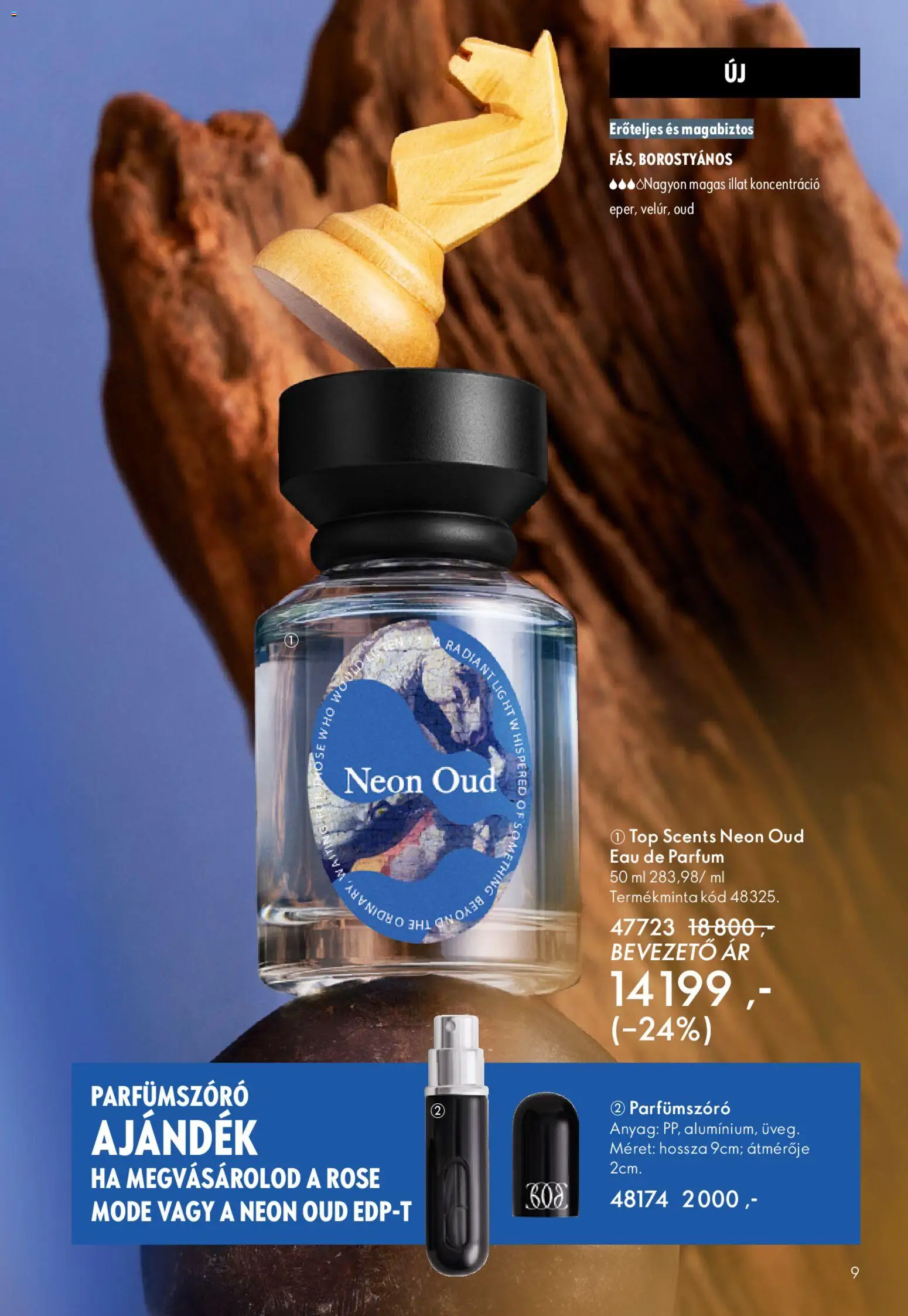 Oriflame akciós ujság - amely érvényes a következő dátumtól: 15.04.2026 | Oldal: 9 | Termékek: Parfüm