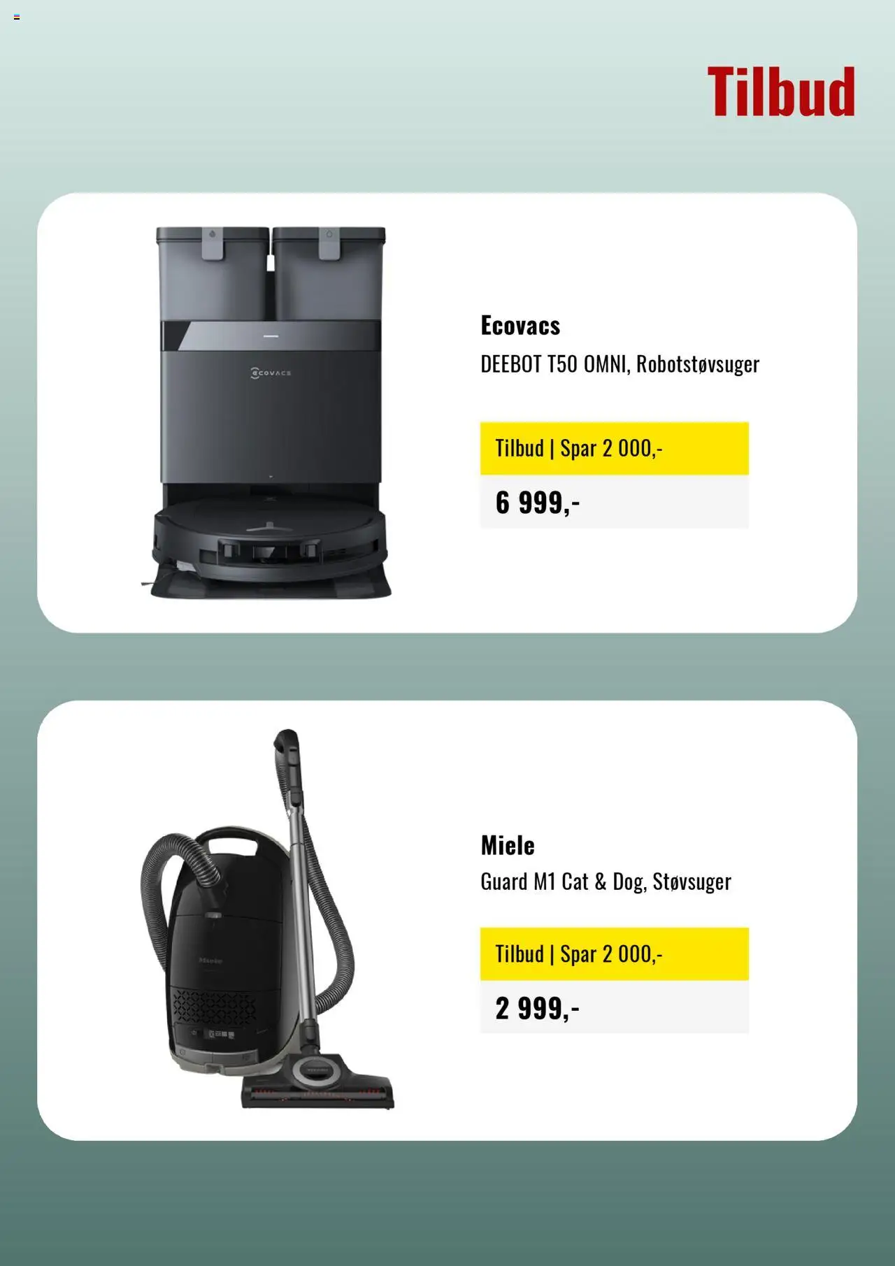  | Side: 5 | Produkter: Robotstøvsuger, Støvsuger