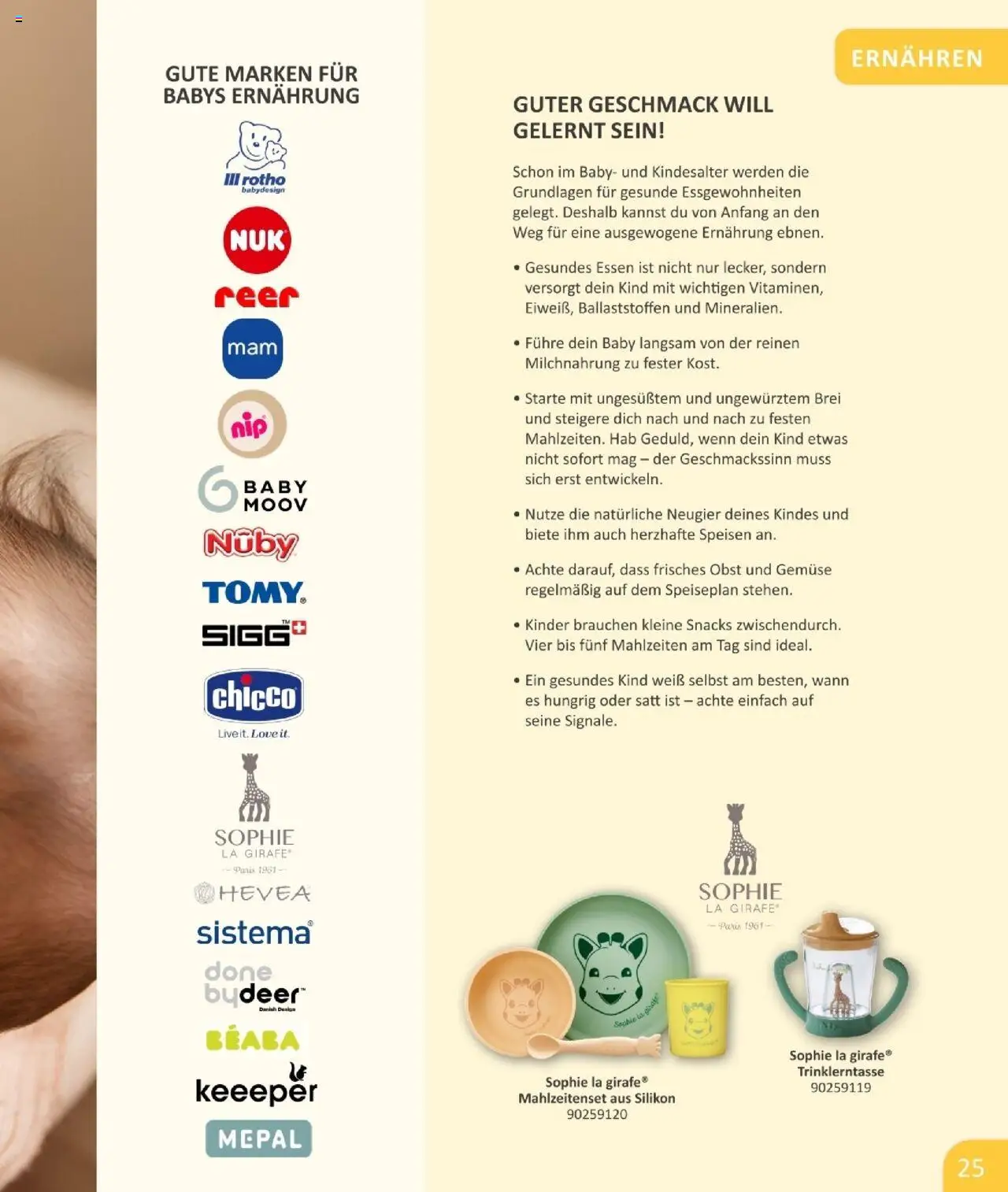 Vedes - Babykatalog - gültig ab dem 01.07.2025 | Seite: 25 | Produkte: Gemüse, Obst