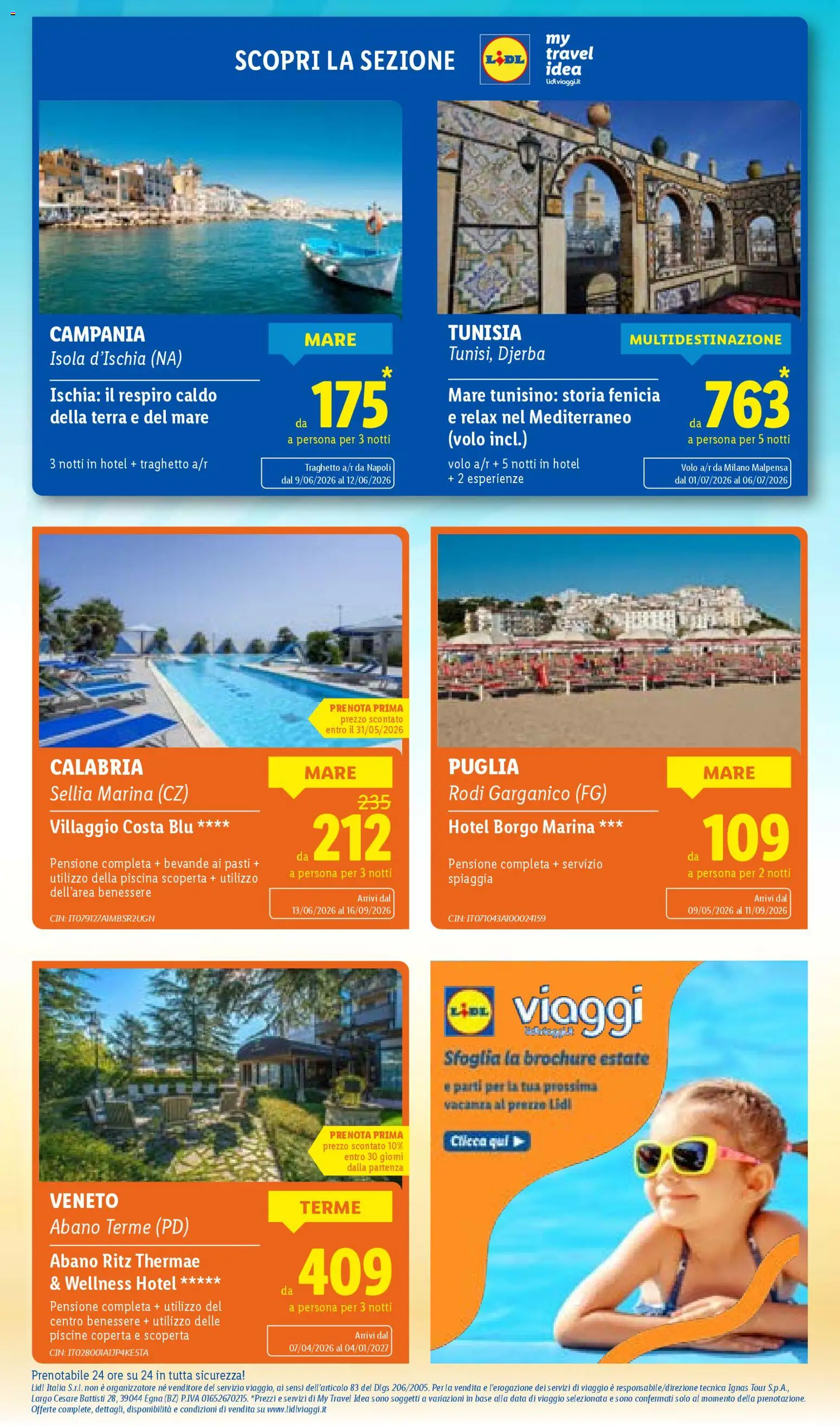 Volantino Lidl del 23.04.2026 | Pagina: 58 | Prodotti: Piscina, Data, Coperta, Terra