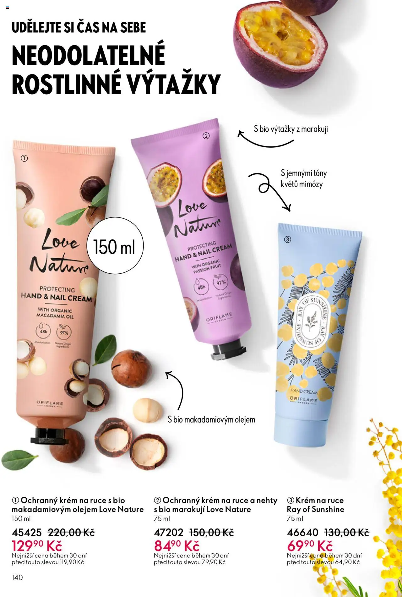 Oriflame katalog č.13/2025 od 07.09.2025 | Strana: 140 | Produkty: Krém na ruce, Krém, Nehty
