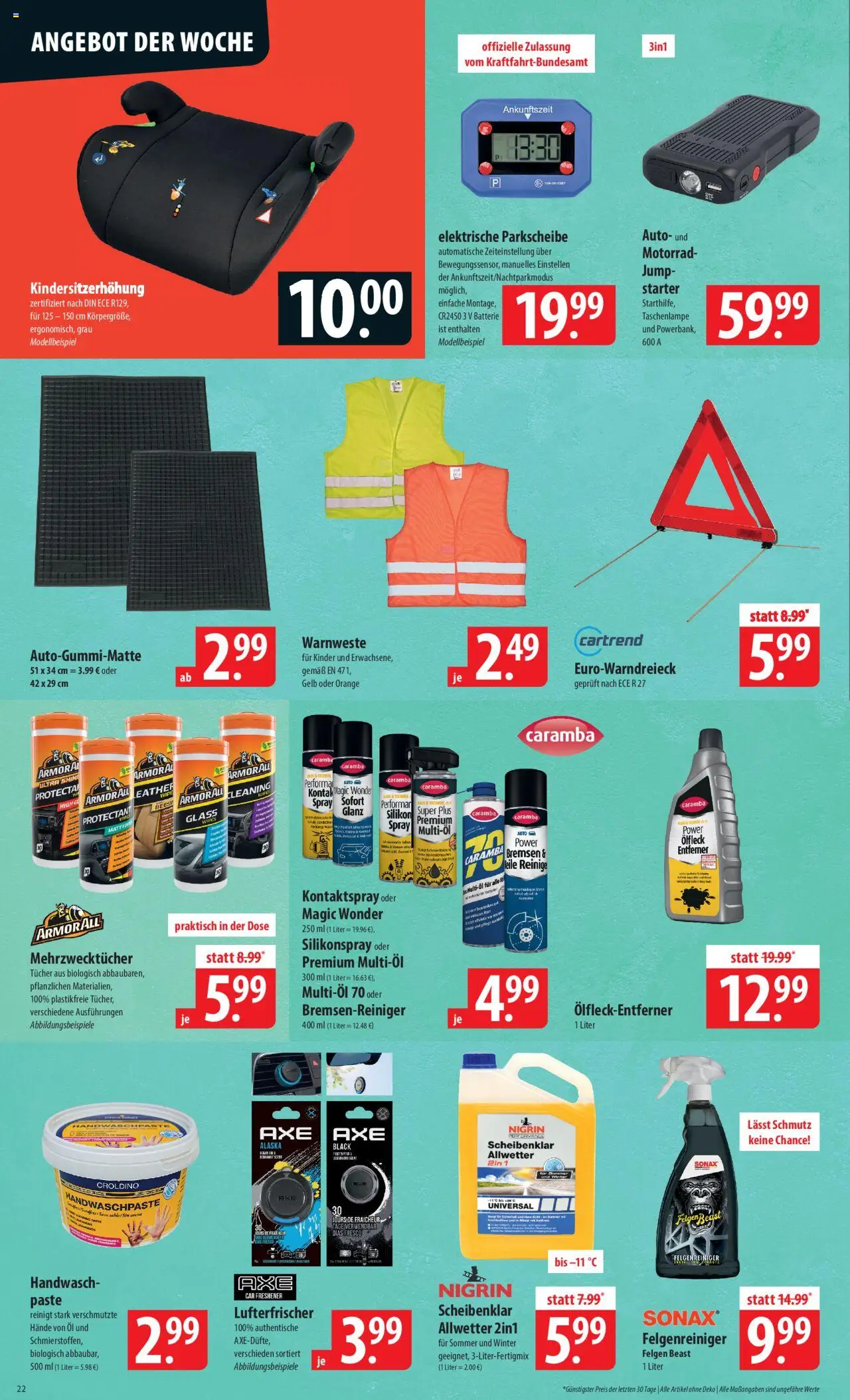 Famila Prospekt 	 – gültig ab 29.09.2025 | Seite: 22 | Produkte: Öl, Batterie