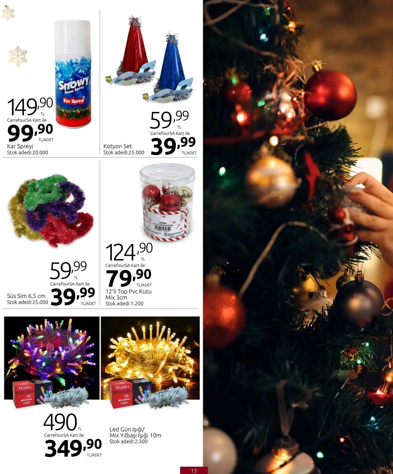 CarrefourSA Katalog Yeni Yılda ne lazımsa - 18.12.2025 tarihinden itibaren geçerlidir | Sayfa: 15