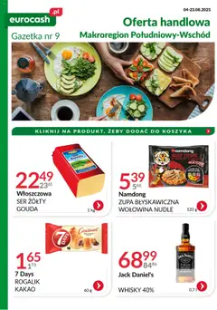 Pogląd oferty "Eurocash Gazetka - Oferta Handlowa MR Południowy Wschód" - ważna od 04.08.2025
