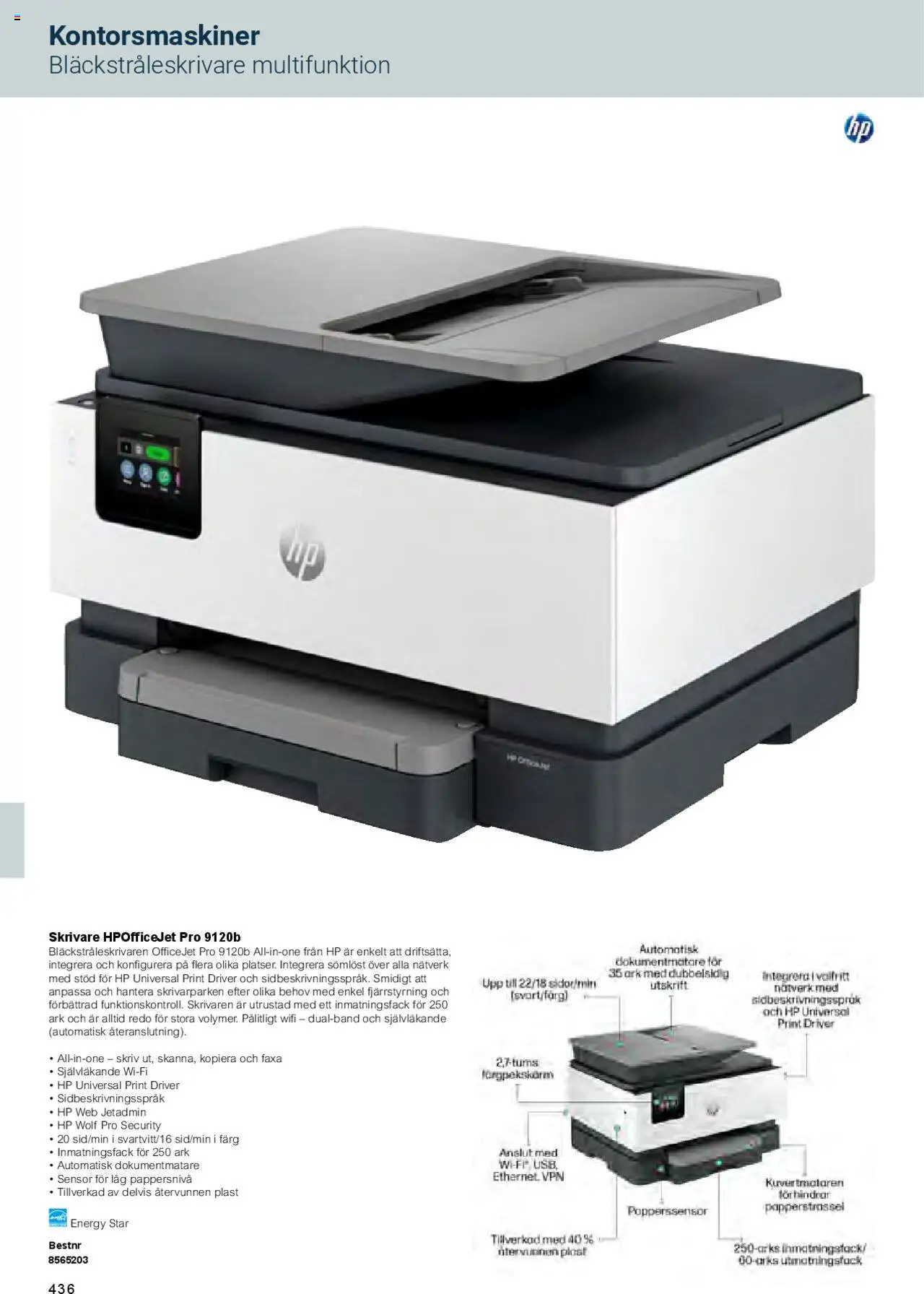 Office Depot reklamblad aktuell från 01.02.2025 | Sida: 438 | Produkter: Skrivare, Wifi