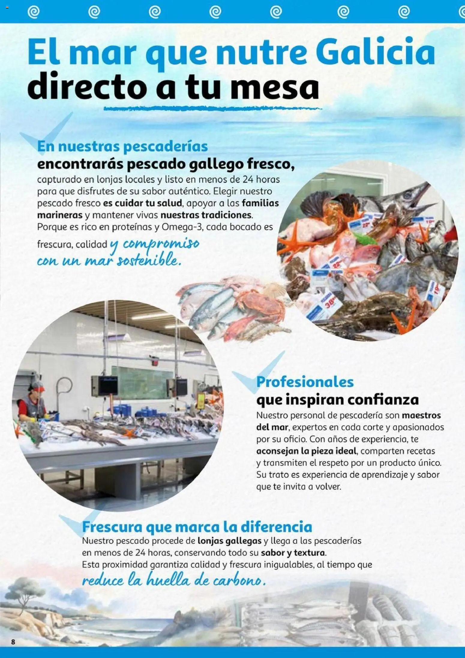 Alcampo - Reapertura Vigo  │ válido desde el 13.11.2025 | Página: 8 | Productos: Pescado, Té, Mesa