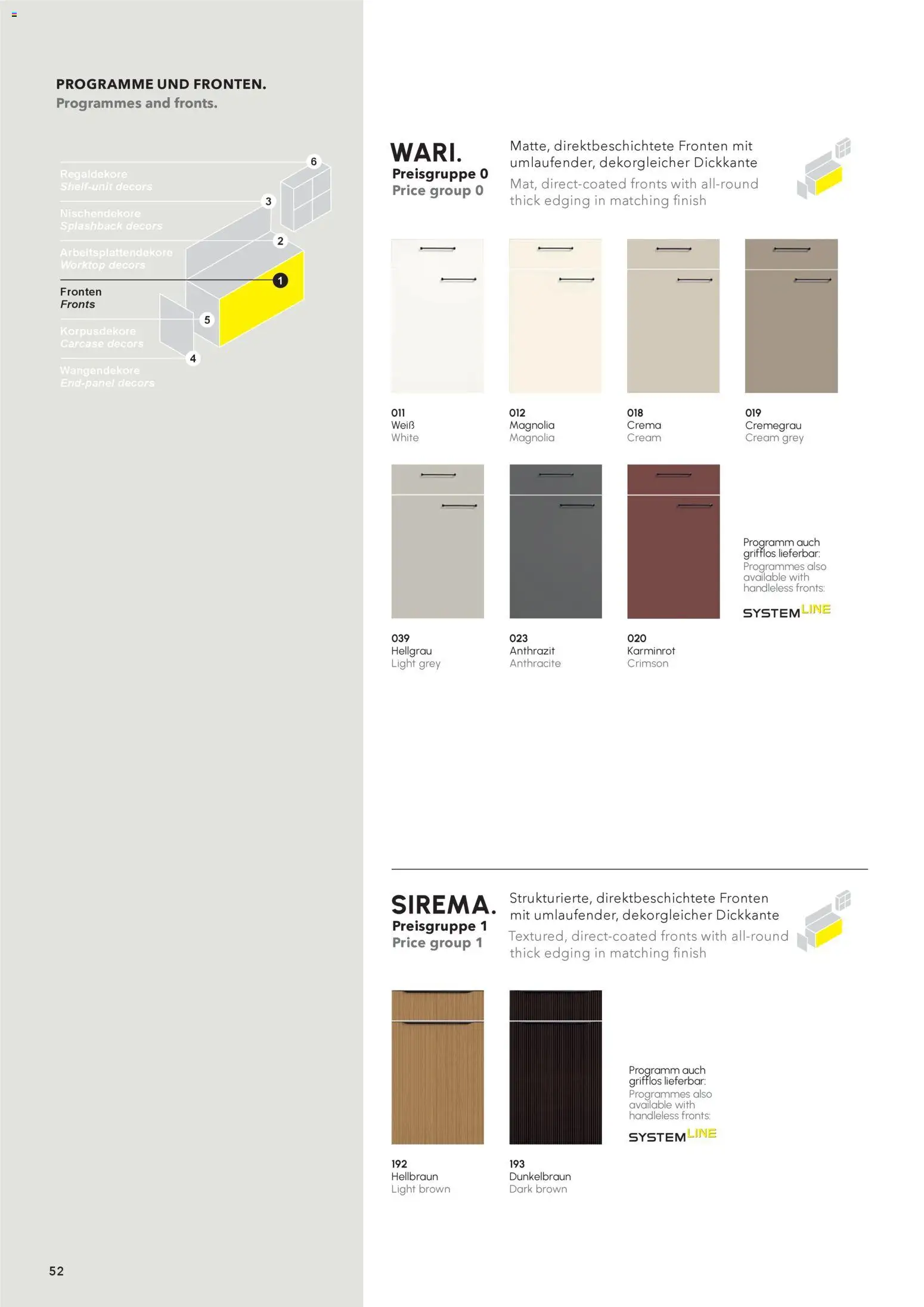 Ostermann Habemat Küchenprospekt 2026 – gültig ab 01.01.2026 | Seite: 52 | Produkte: Finish