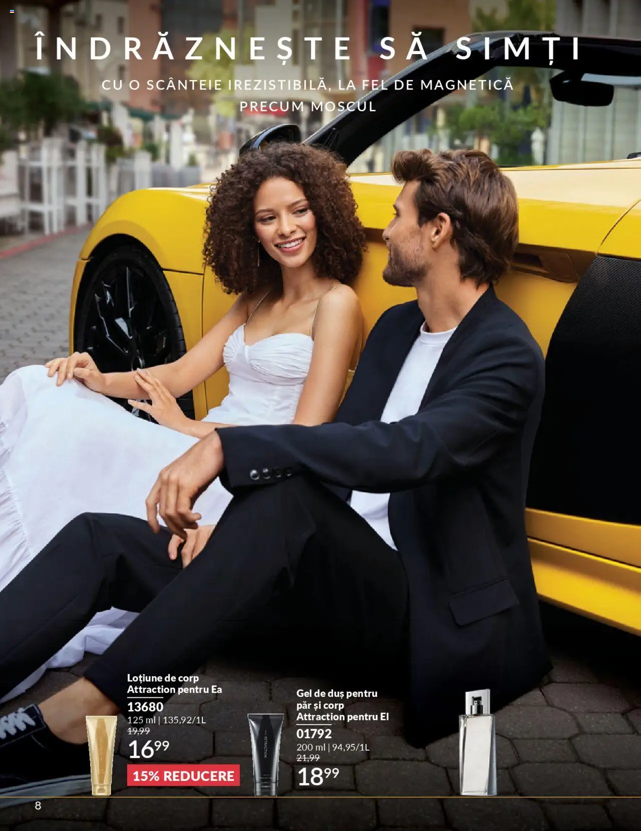 Catalog Avon - 09 2025 – valabil de la 01.09.2025 | Pagină: 8 | Produse: Body, Duș, Gel de duș