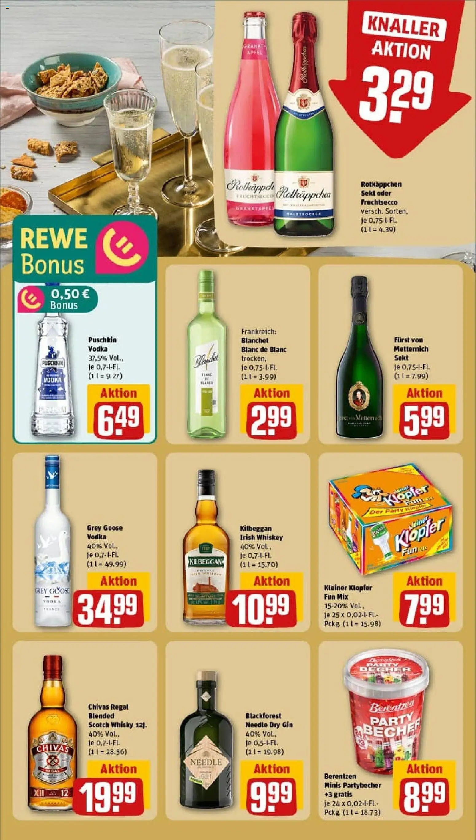 Rewe prospekt Schwielowsee / Caputh	 – gültig ab 26.10.2025 | Seite: 24 | Produkte: Sekt, Fruchtsecco, Gin, Berentzen