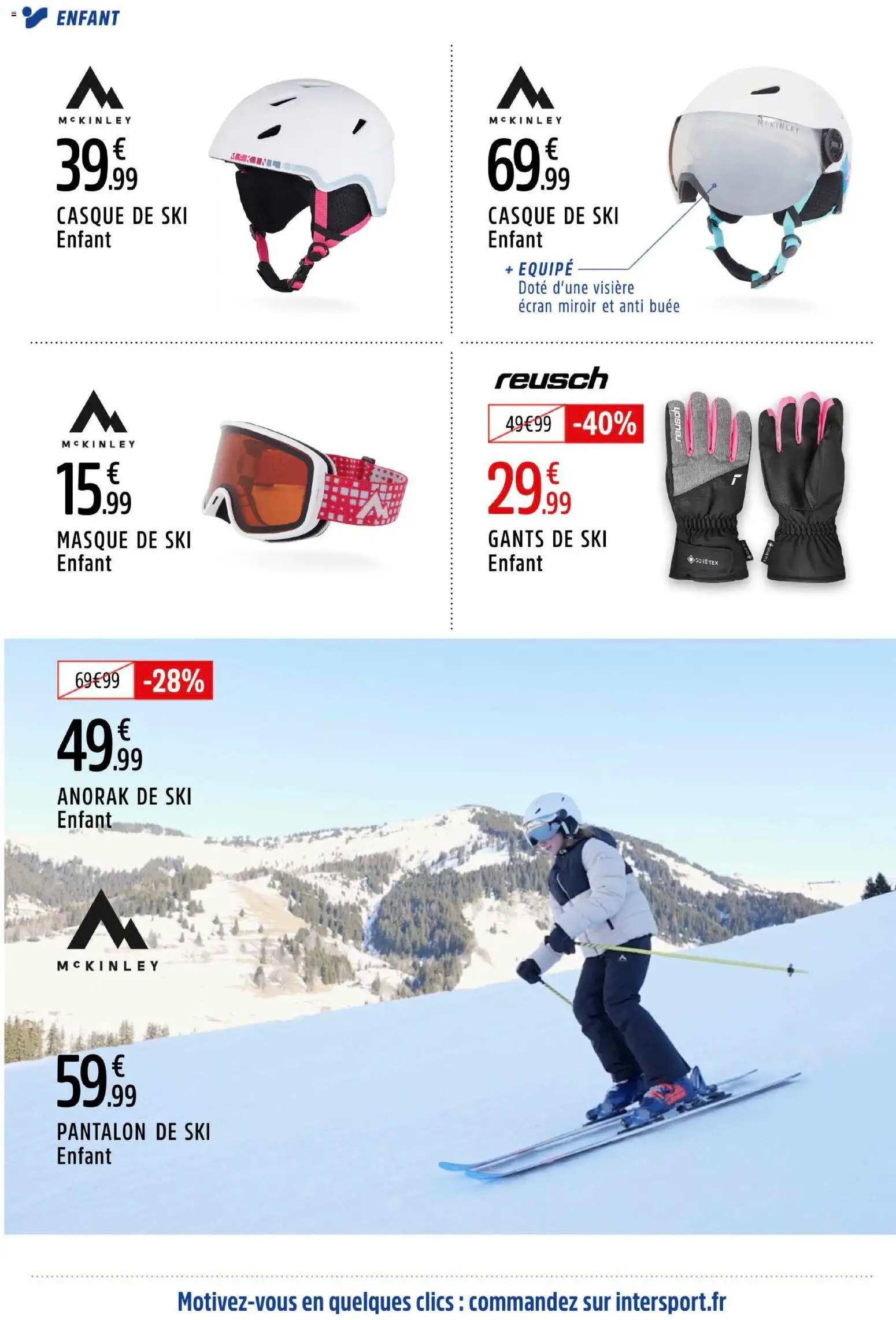 {H1} | Page: 6 | Produits: Casque de ski, Ski, Pantalon, Casque
