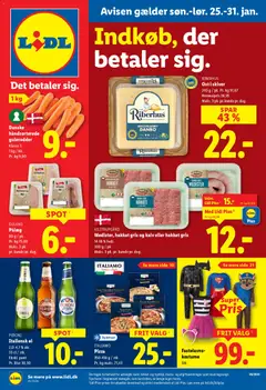 Lidl - Tilbudsavis gyldig fra 25.01.2026