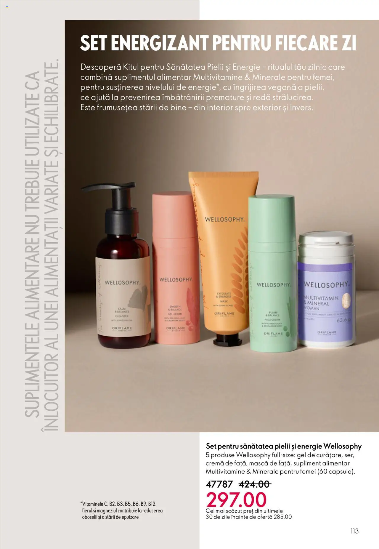 Oriflame catalog 13 2025 – valabil de la 10.09.2025 | Pagină: 113 | Produse: Cremă