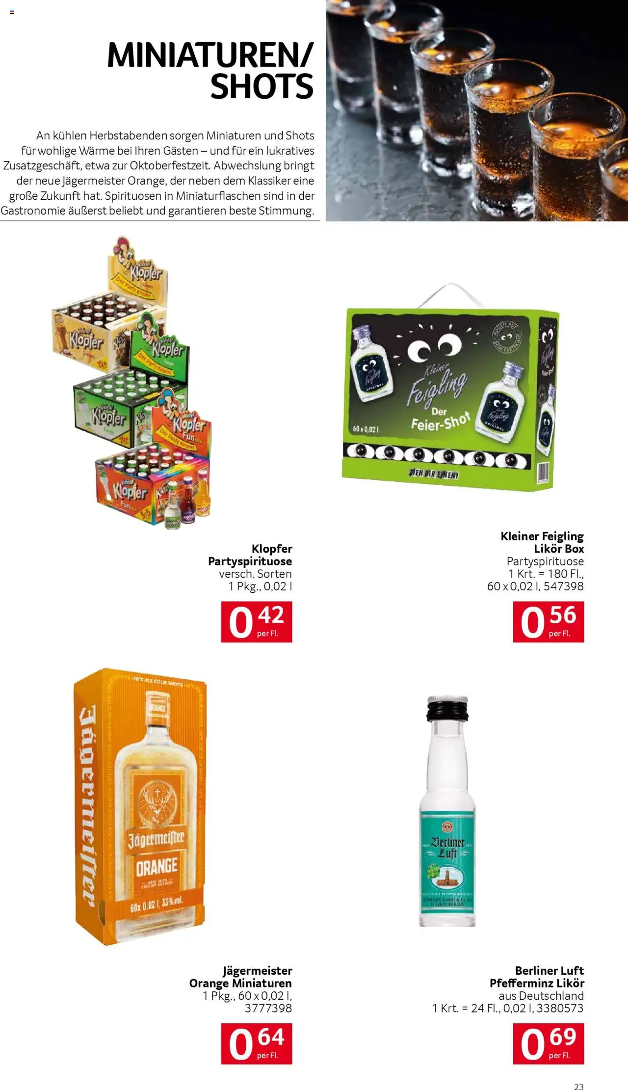 Transgourmet Trinkwerk Herbst gültig ab 01.09.2025 | Seite: 23 | Produkte: Box