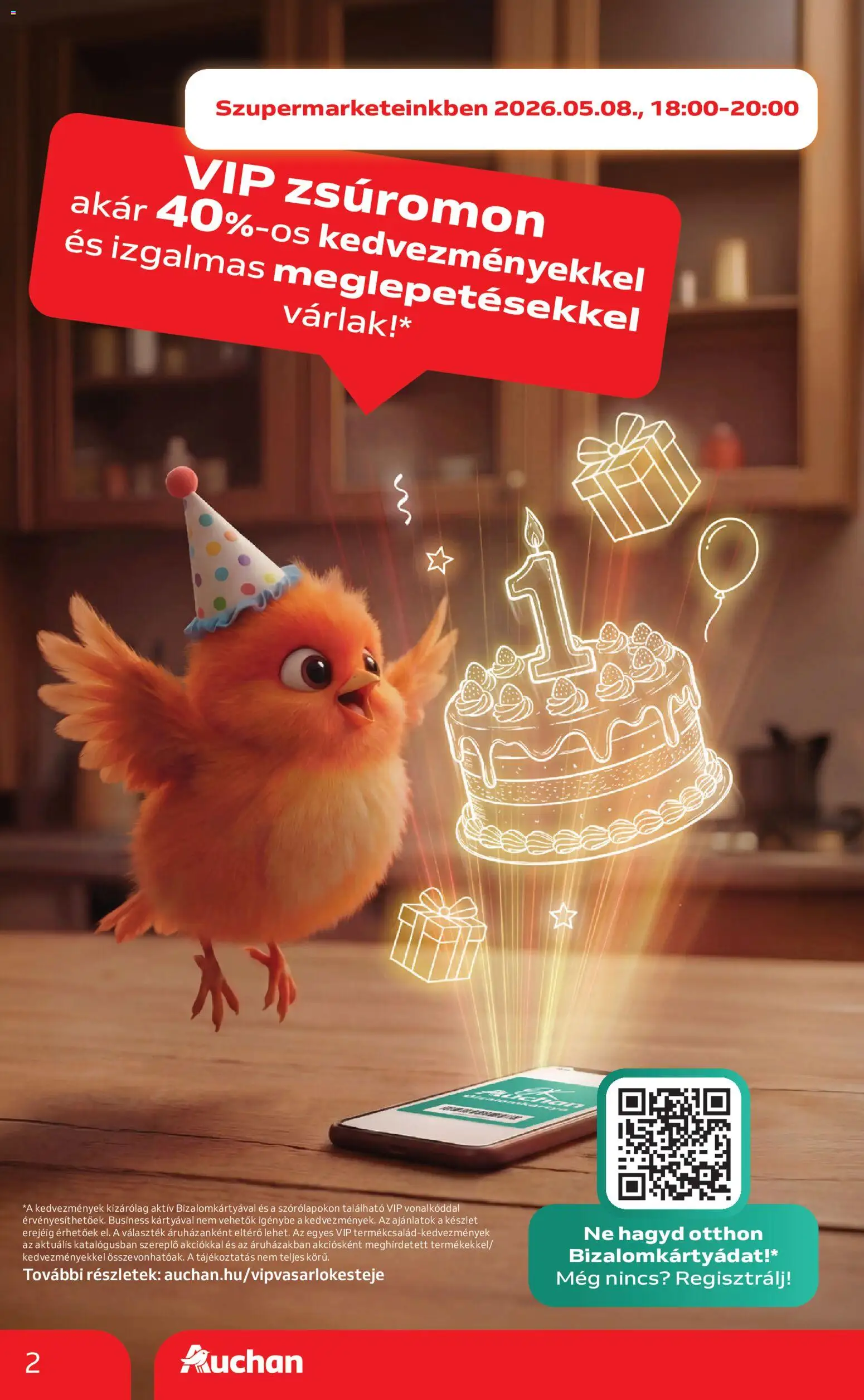 Auchan akciós ujság - amely érvényes a következő dátumtól: 30.04.2026 | Oldal: 2