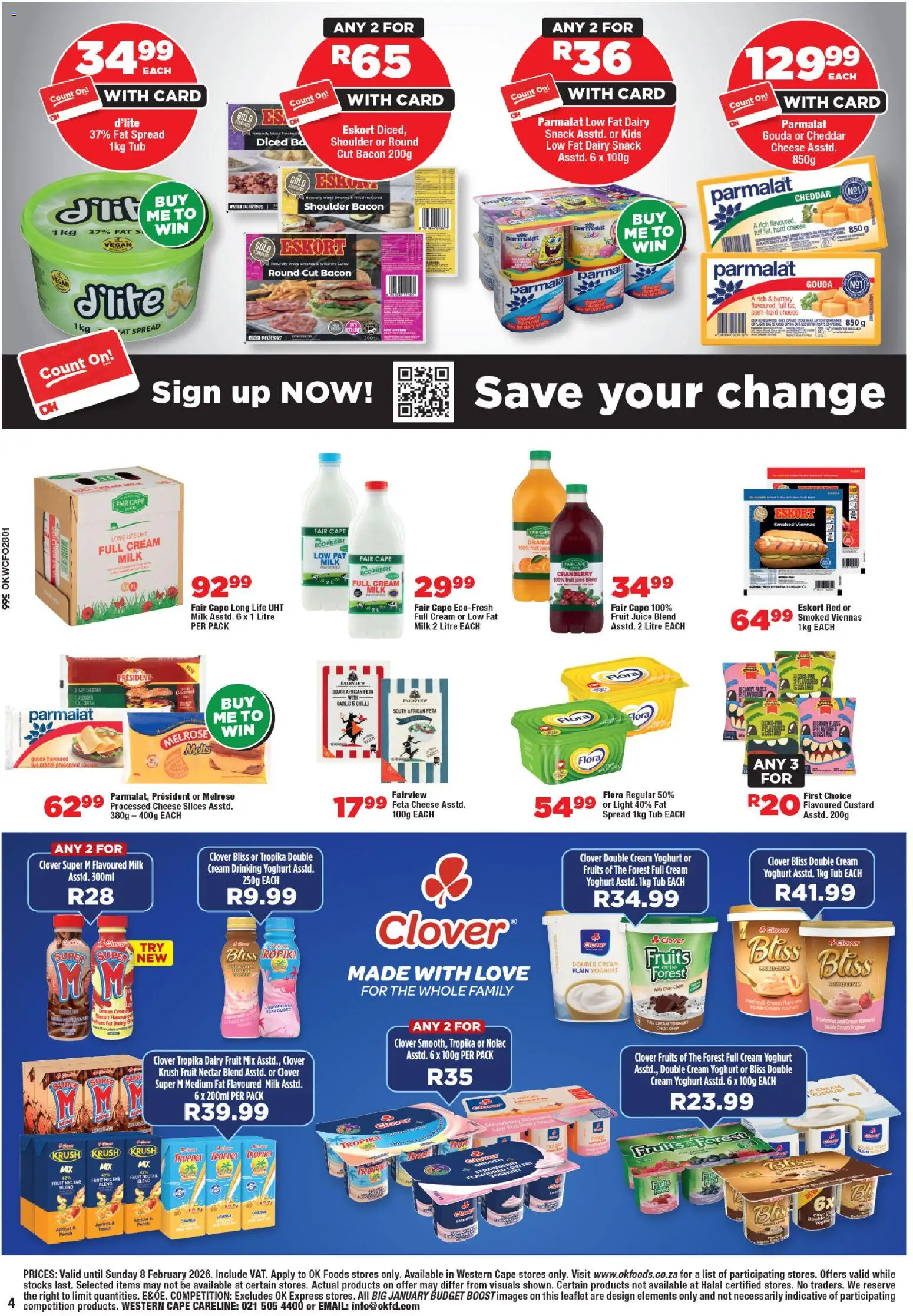 New OK Foods catalogue – valid from 21.01.2026 | Page: 4 | Products: Yoghurt, Fruit, Peach, Chilli