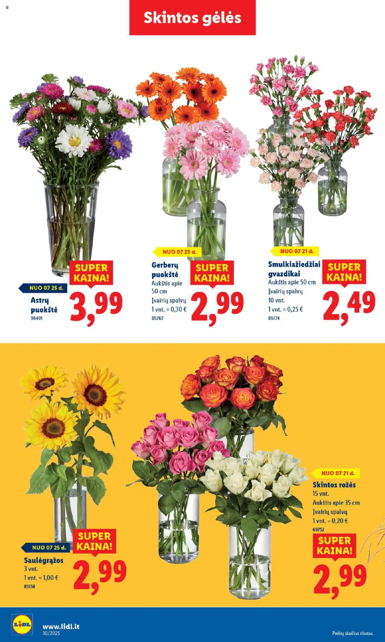 LIDL - Leidinys│galioja nuo 24.07.2025 | Puslapis: 48 | Prekių: Saulėgrąžos