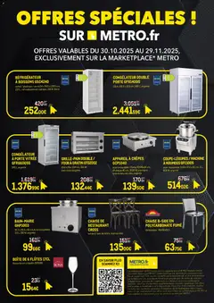 METRO - Prévisualisation de METRO Les Black Days Marketplace valide à partir de 30.10.2025