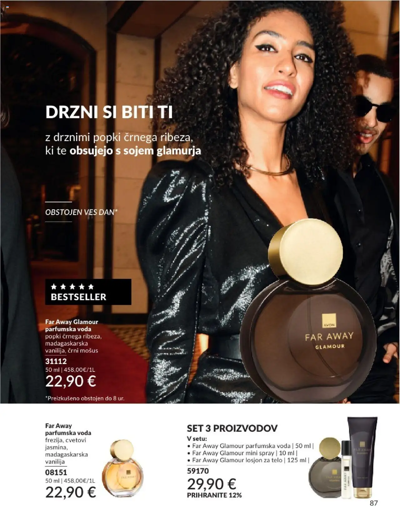 Avon katalog │ velja od 31.07.2025 | Stran: 87 | Izdelki: Voda, Parfumska voda