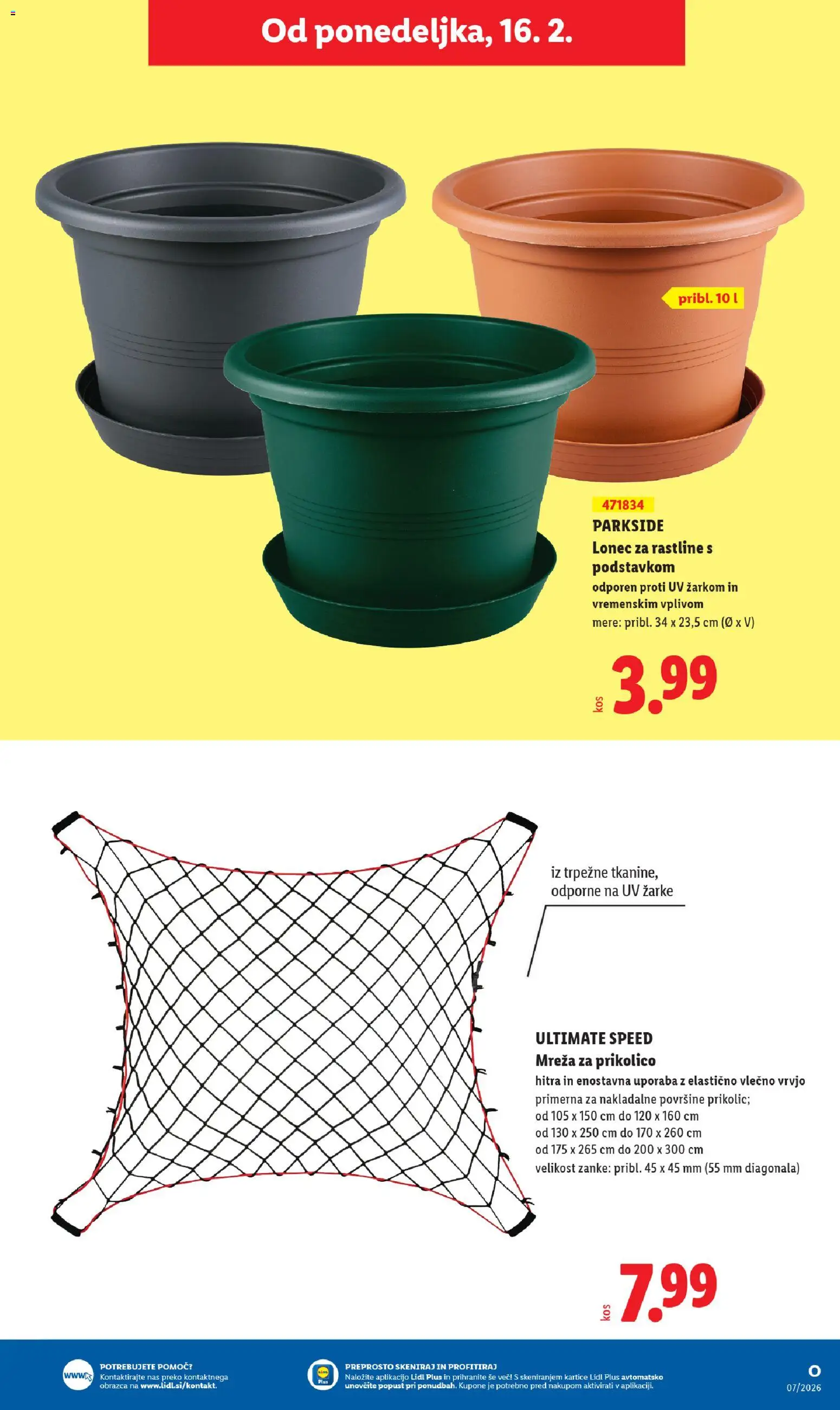 Novi Lidl katalog ponudbe – veljaven od 16.02.2026 | Stran: 7