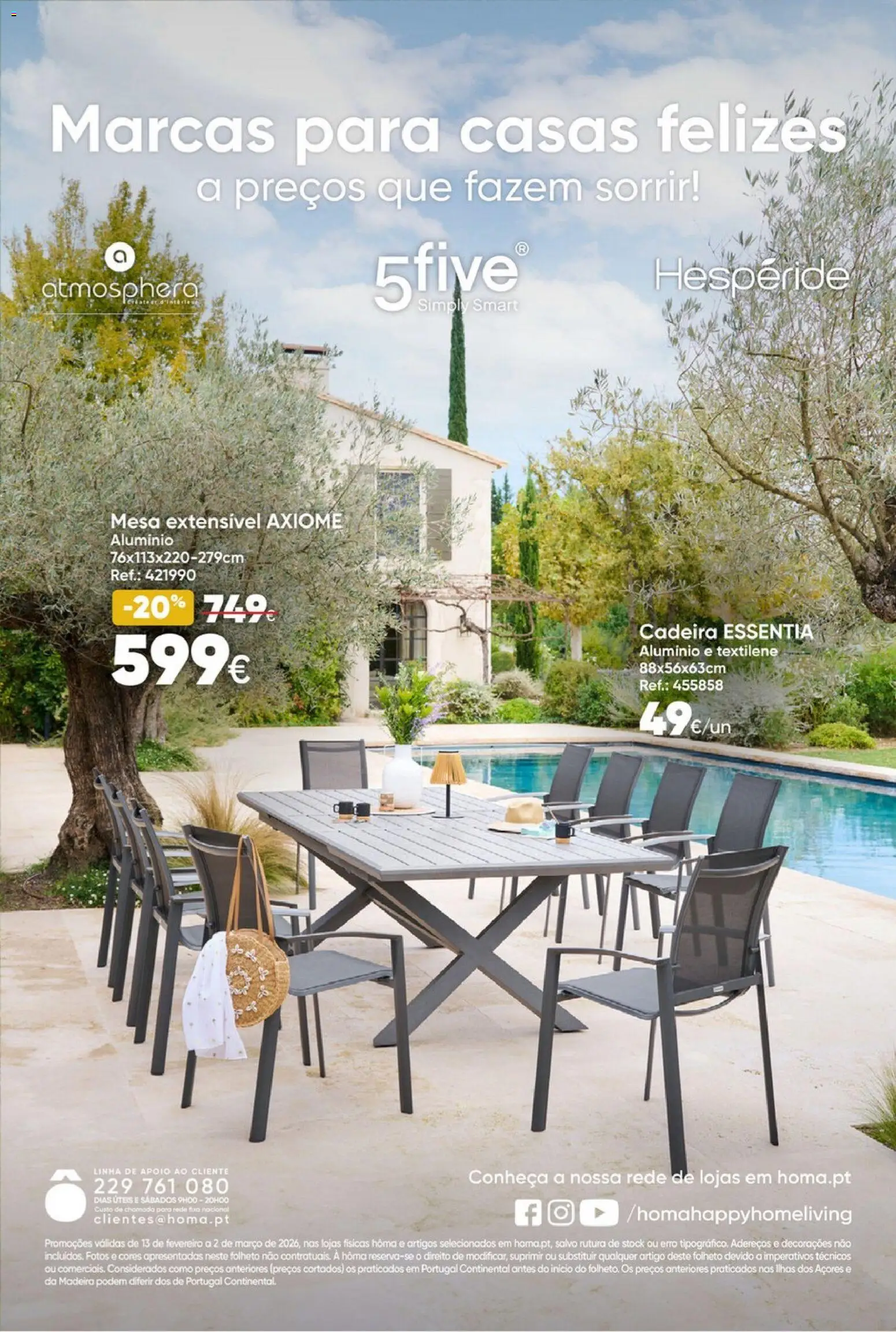 Hôma Catálogo │ válido de 13.02.2026 | Página: 32 | Produtos: Mesa, Cadeira