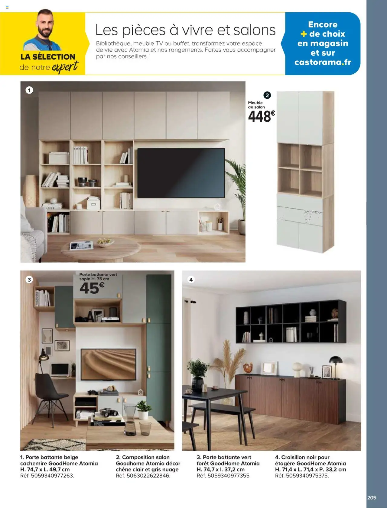 | Page: 205 | Produits: Meuble, Porte, Étagère