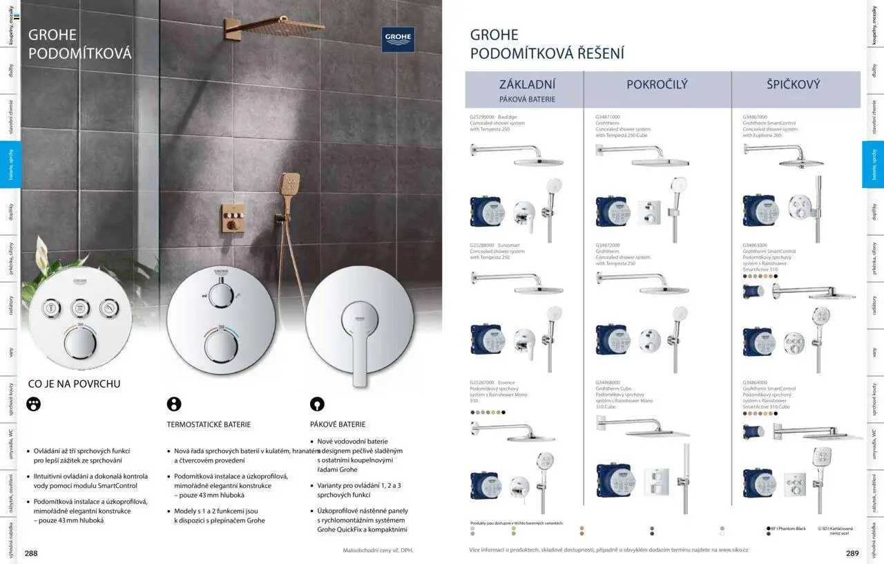Siko koupelny katalog Koupelny 2025/2026 od 14.10.2025 | Strana: 145 | Produkty: Modely, Essence, Wc, Baterie