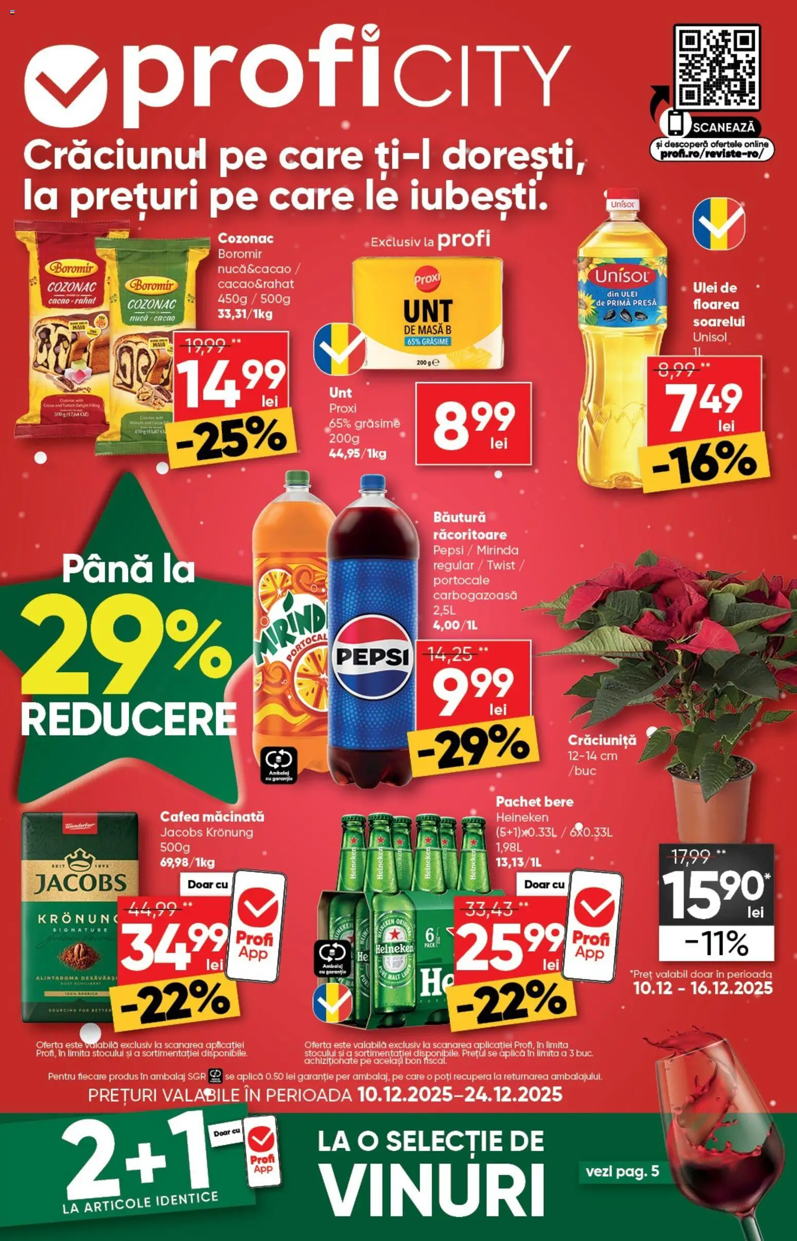 Noul catalog Profi – valabil de la 10.12.2025 | Pagină: 1 | Produse: Presă, Masă, Köpek çiti, Cacao