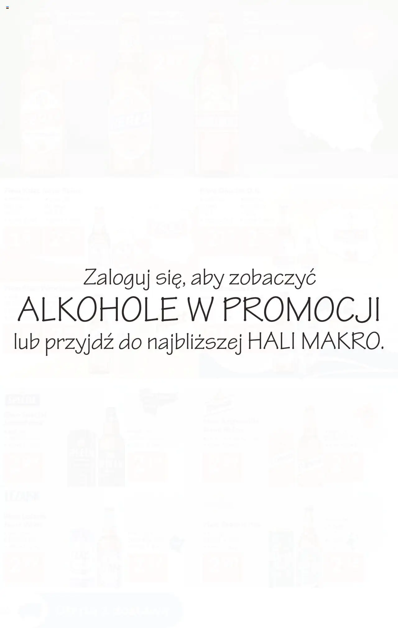Makro Gazetka - Dystrybucja do sklepów od 16.09.2025 | Strona: 50 | Produkty: Por, Piwo