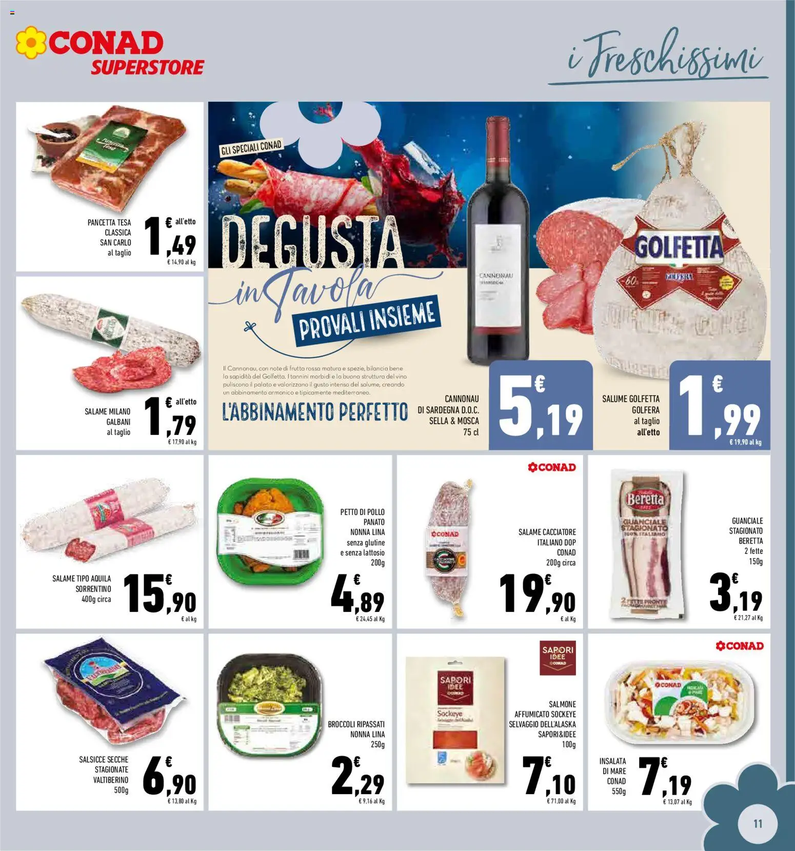 Volantino Conad del 11.02.2026 | Pagina: 11