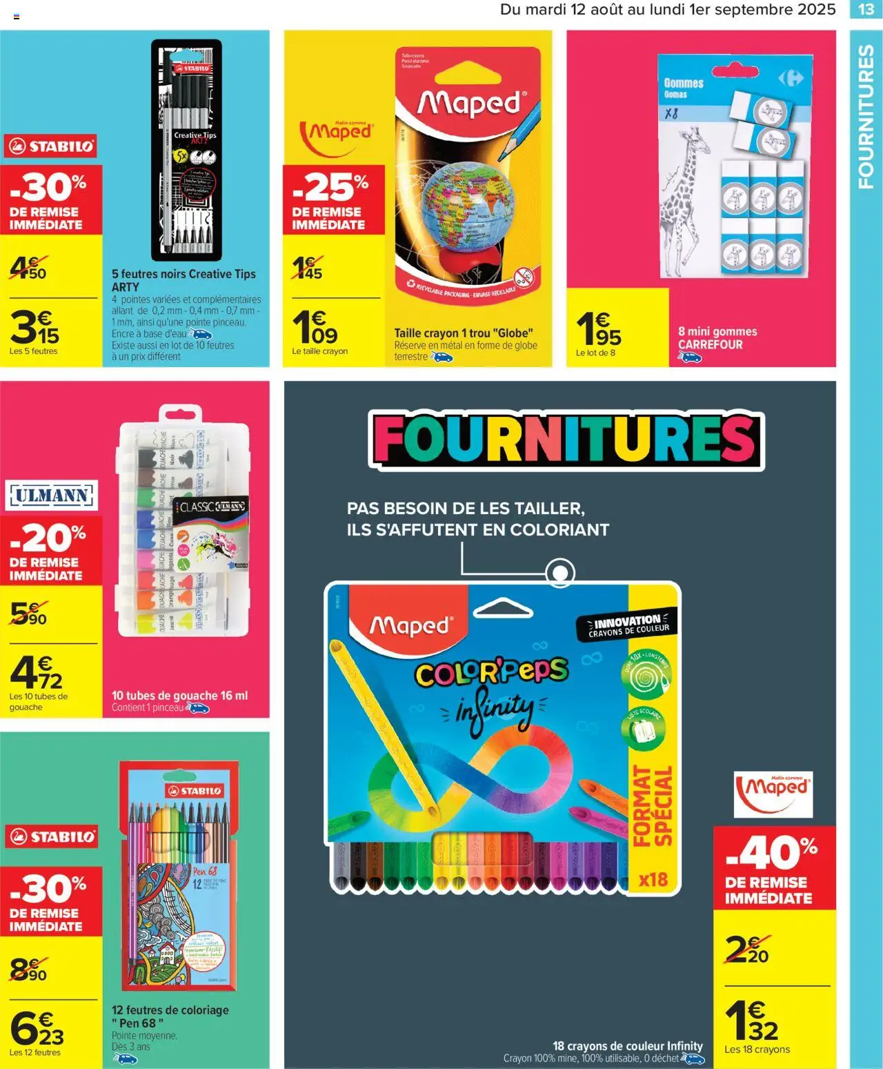  | Page: 15 | Produits: Base, Pinceau, Crayon, Crayons de couleur
