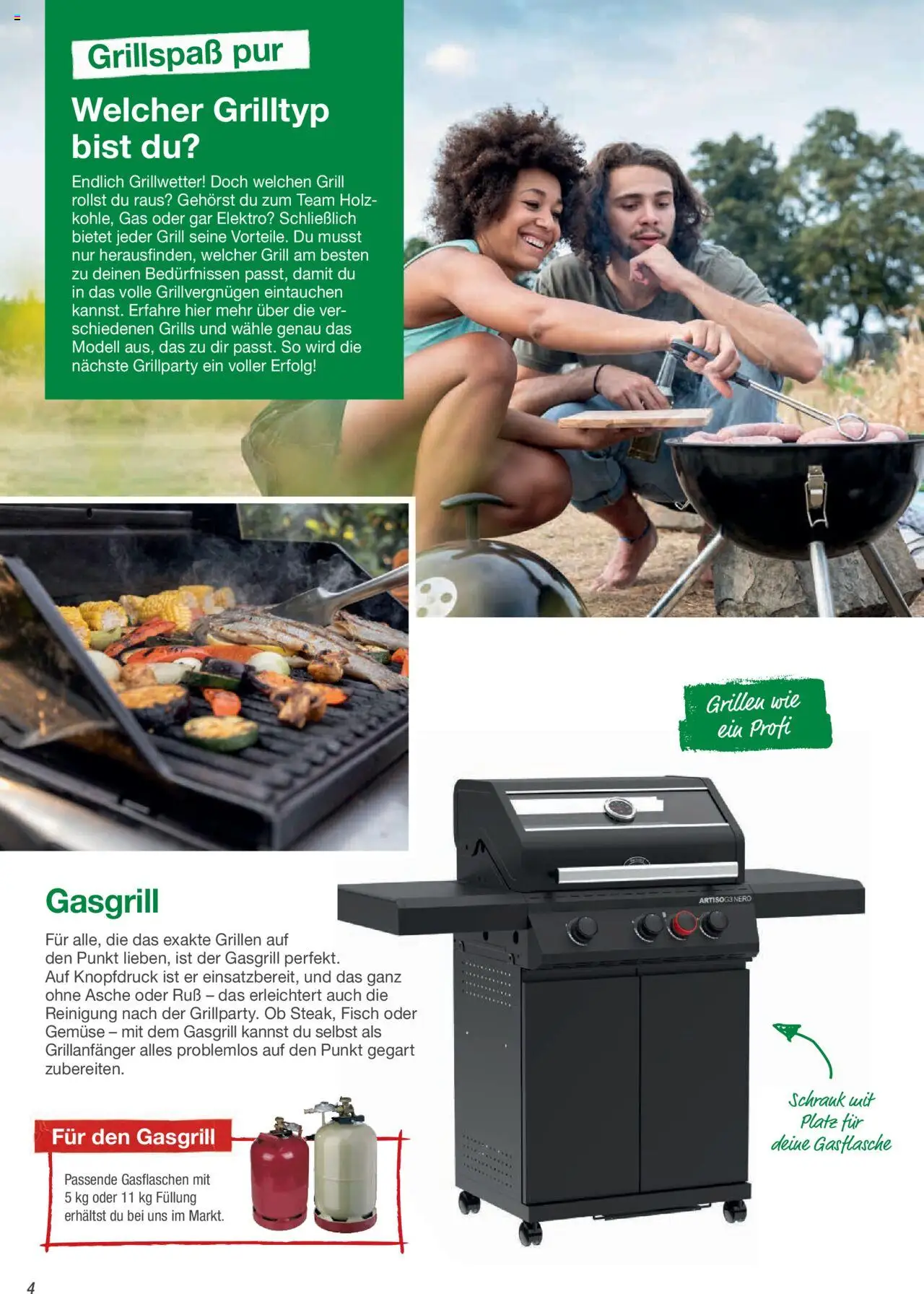 Toom Baumarkt Grills & Zubehör 2025 - gültig ab dem 19.02.2025 | Seite: 4 | Produkte: Grill, Schrank, Fisch, Gemüse