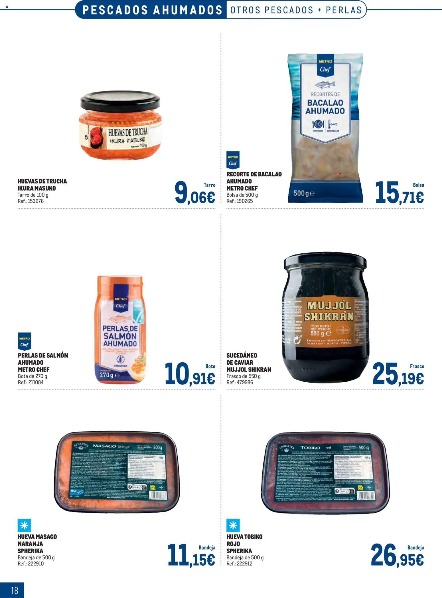 Makro Especial Pescados Levante 3 │ válido desde el 06.04.2026 | Página: 18 | Productos: Bolsa, Peso, Bandeja
