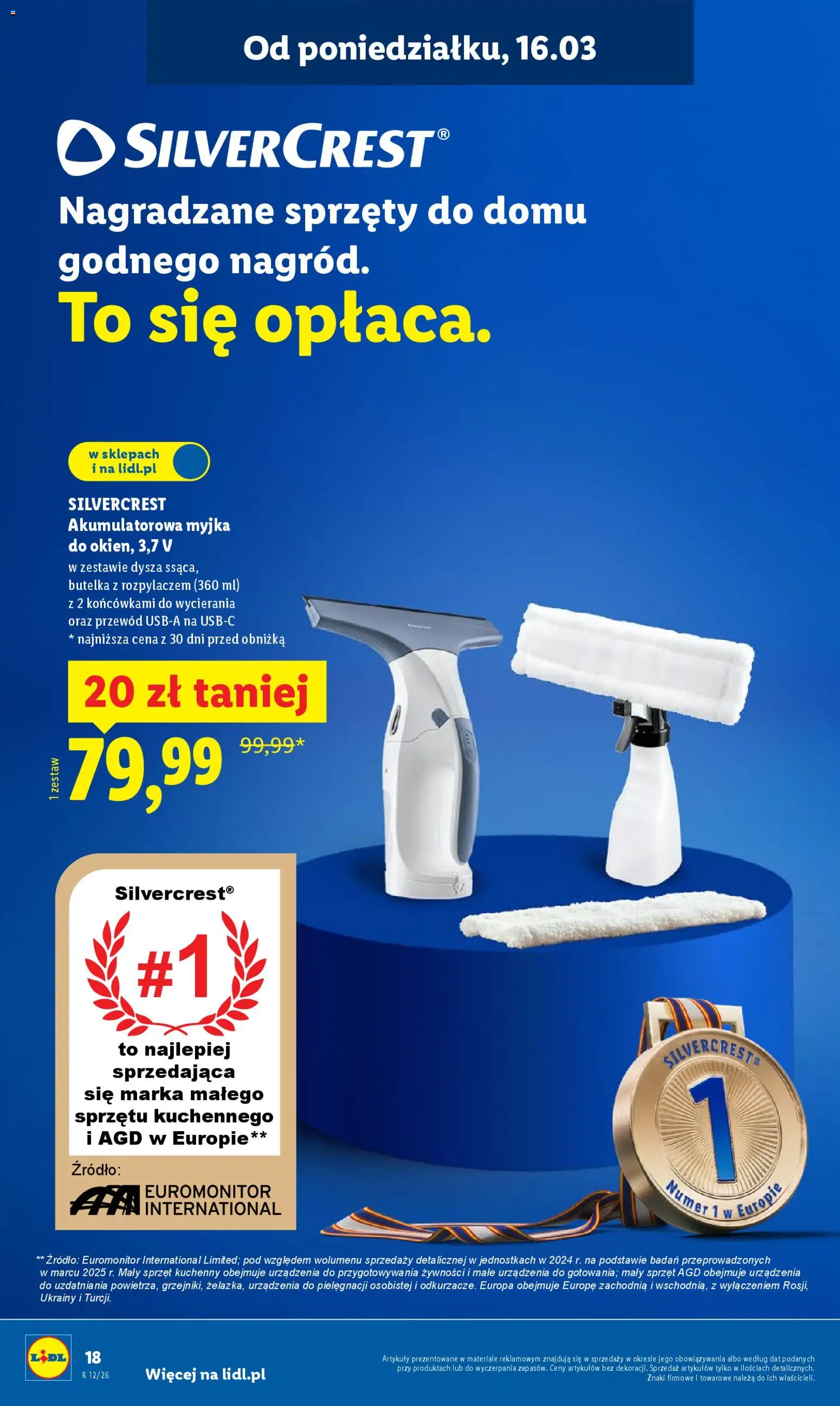 Lidl Katalog od 16.03.2026 | Strona: 20 | Produkty: Cleaner