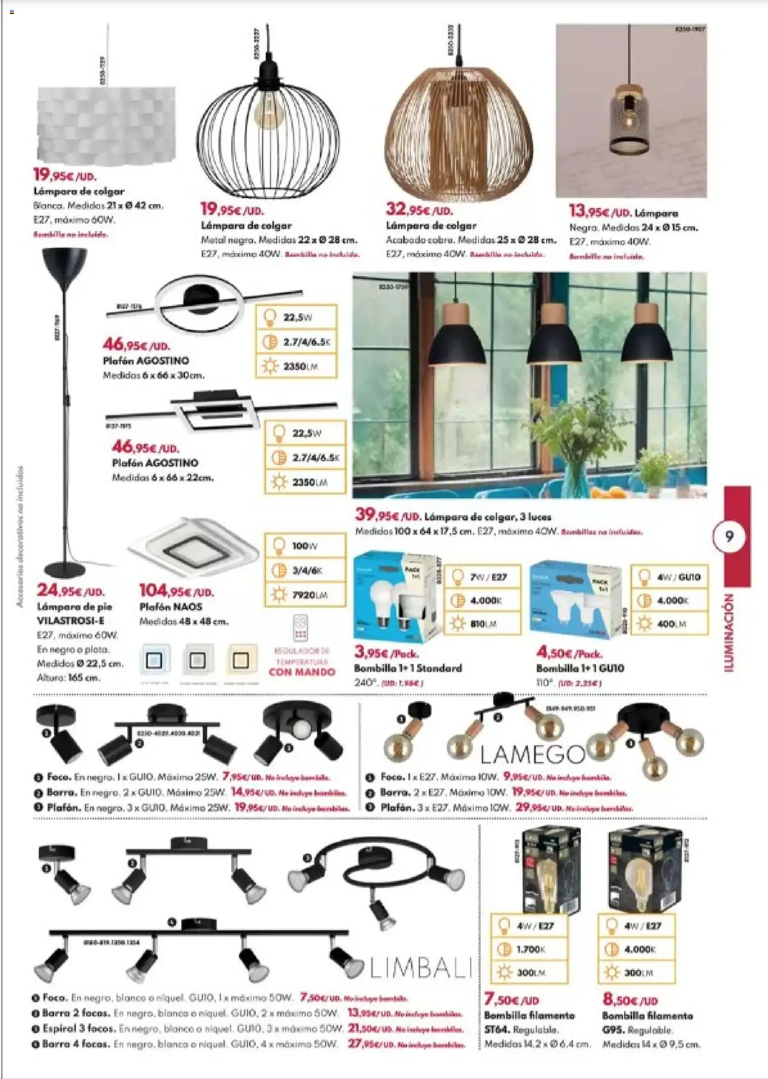 BricoCentro folleto │ válido desde el 26.01.2026 | Página: 11 | Productos: Bombilla, Lámpara de pie, Galette de chaise, Lámpara