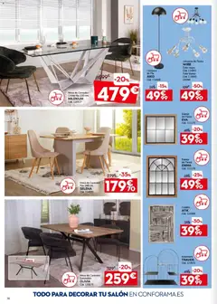Vista previa Conforama folleto válido desde el 05.02.2026 | Página: 16 | Productos: Lámpara