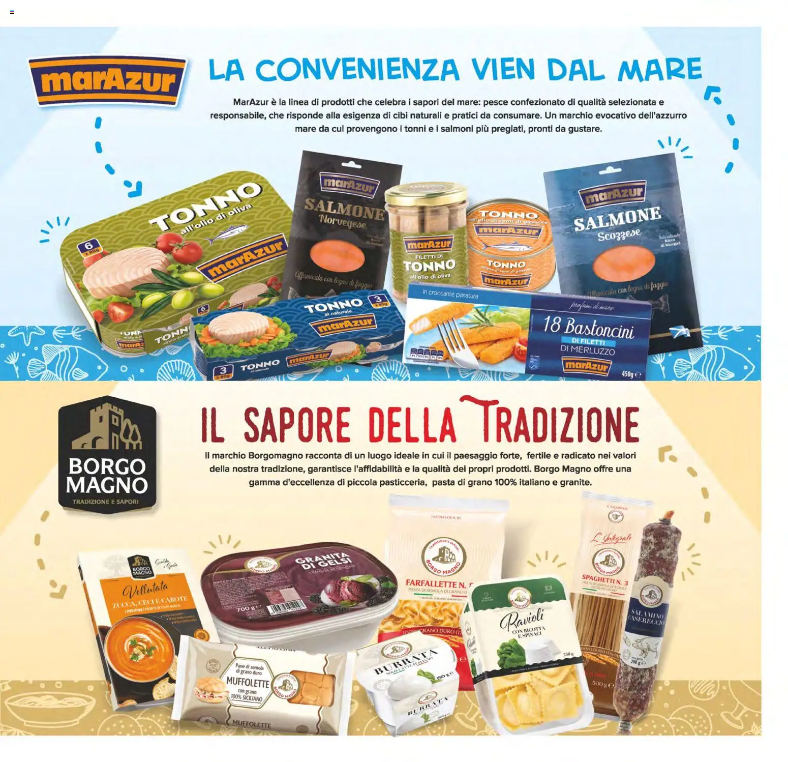 Volantino SuperConveniente del 23.01.2026 | Pagina: 5 | Prodotti: Pane, Pesce, Latte, Burrata