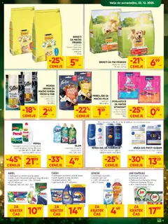 Tuš katalog akcije – veljaven od 10.12.2025 | Stran: 19 | Izdelki: Krema, Priboljški, Mehcalec za perilo, Detergent